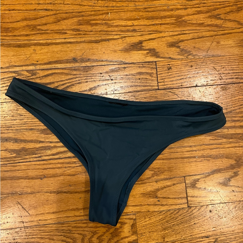 H&M forest green bikini bottom